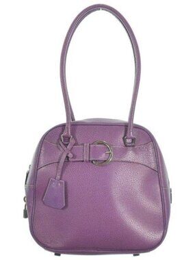 Prada Handbag Leather Purple